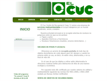 Tablet Screenshot of elcuc.org